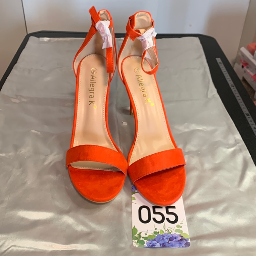Pretty orange heels